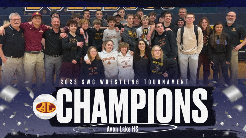 Avon Lake wins 2023 SWC Wrestling Tournament and Overall Championship